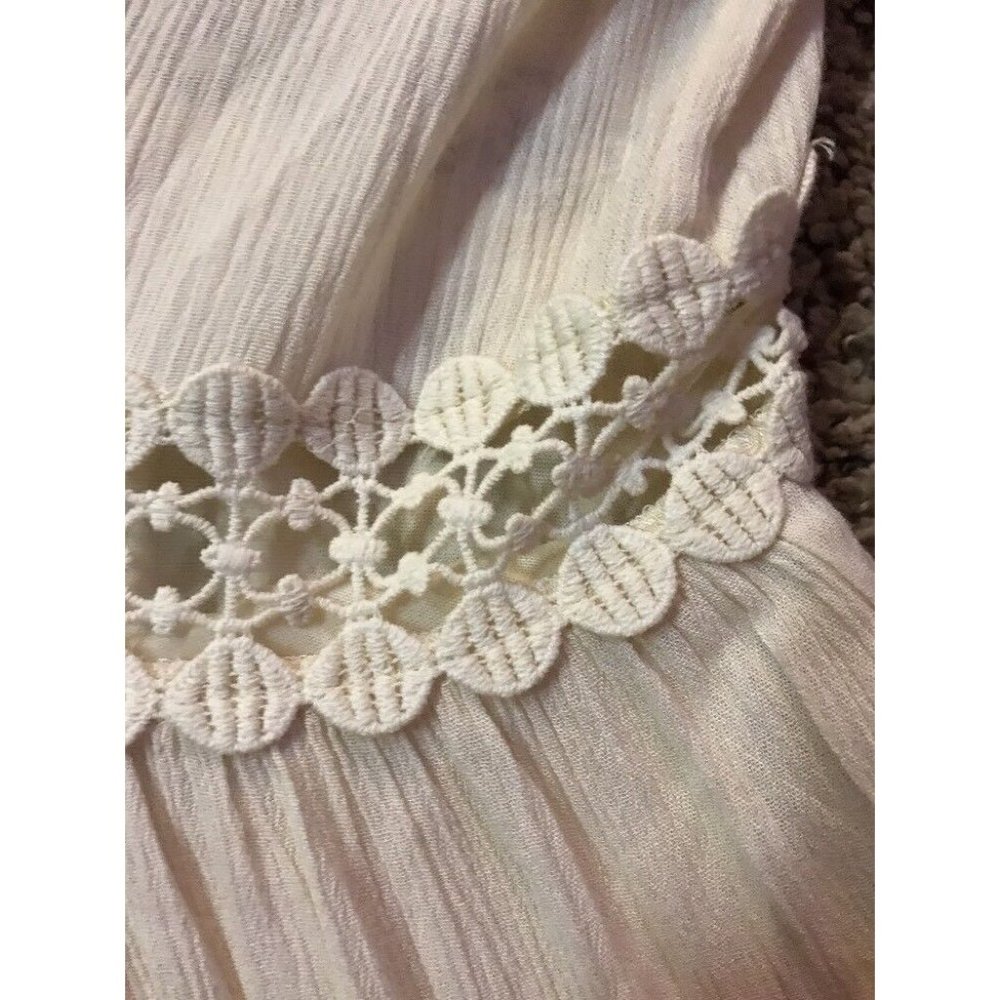Filly Flair Dress Womens L New Ivory Partially Lined - Picture 8 of 11